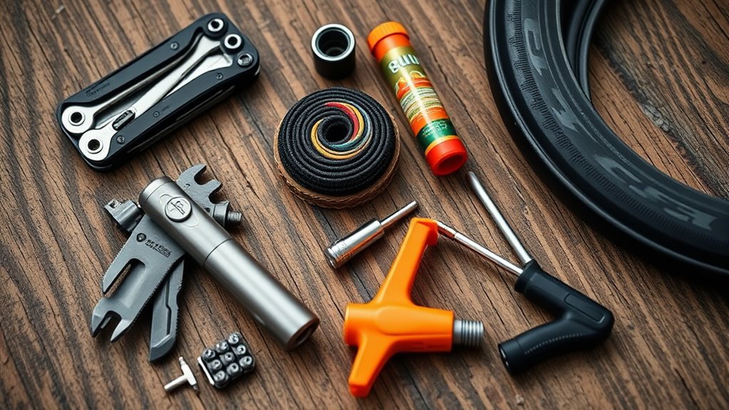 carry spare repair tools