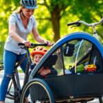 Safety Tips for Using Bike Trailers With Children child safety bike trailer tips