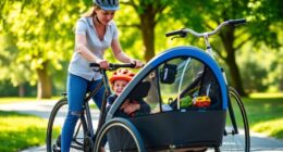 child safety bike trailer tips