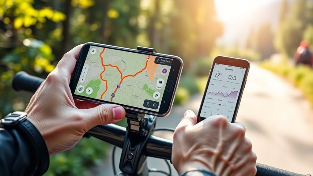 choose cycling app features