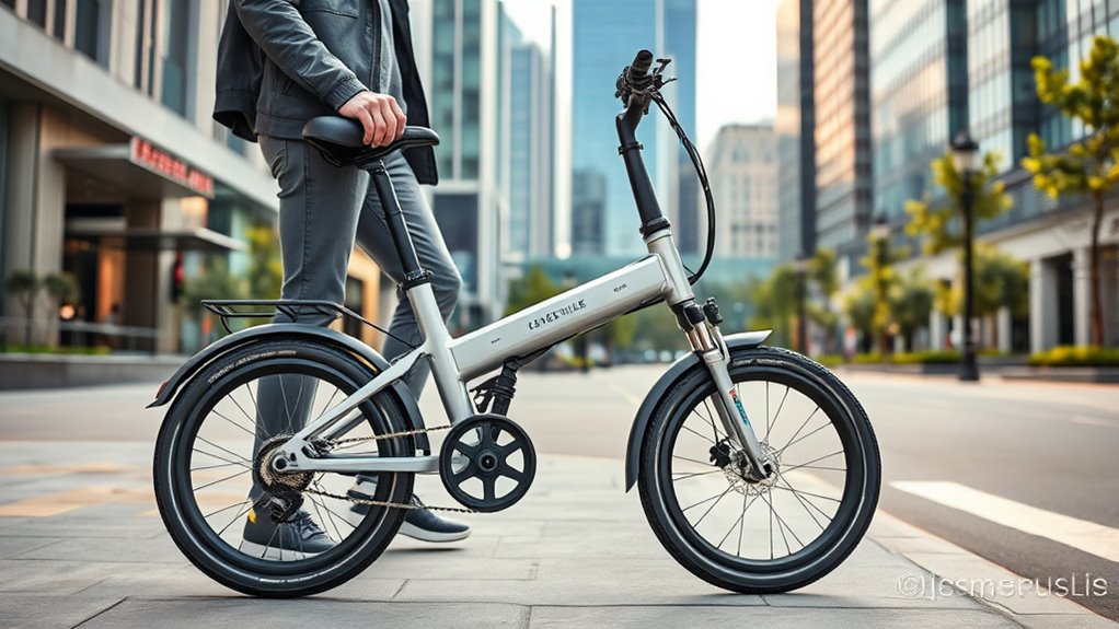 city friendly compact electric bike