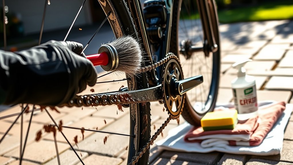 clean bike thoroughly after muddy ride