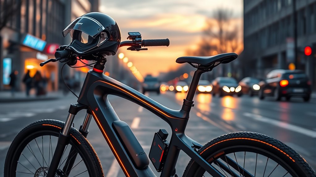 connected cycling safety technology