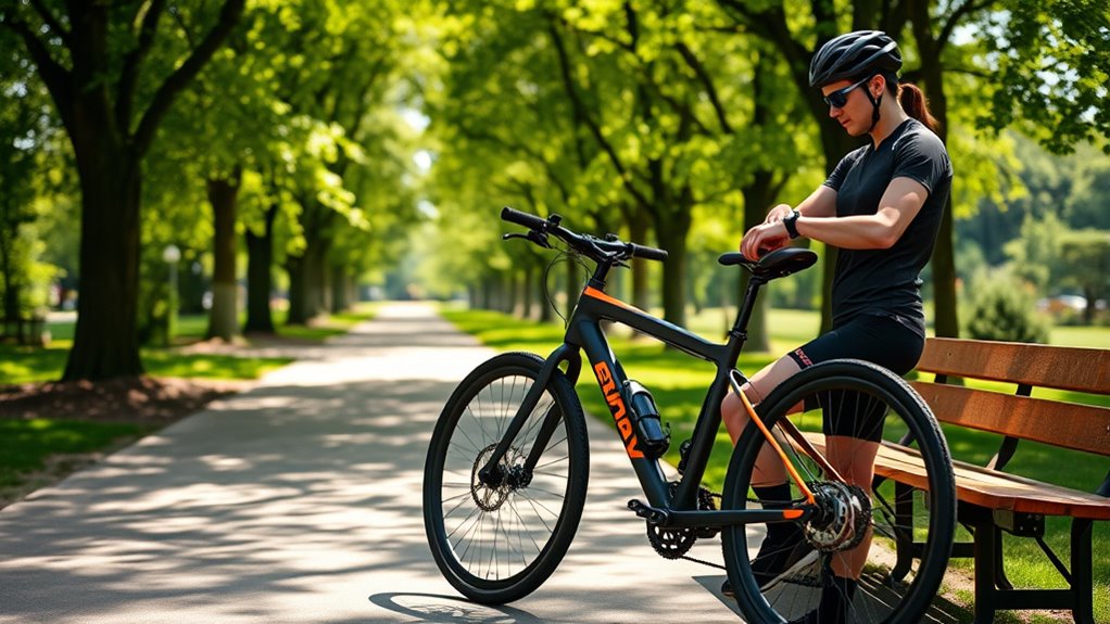 consistent cycling progress tracking