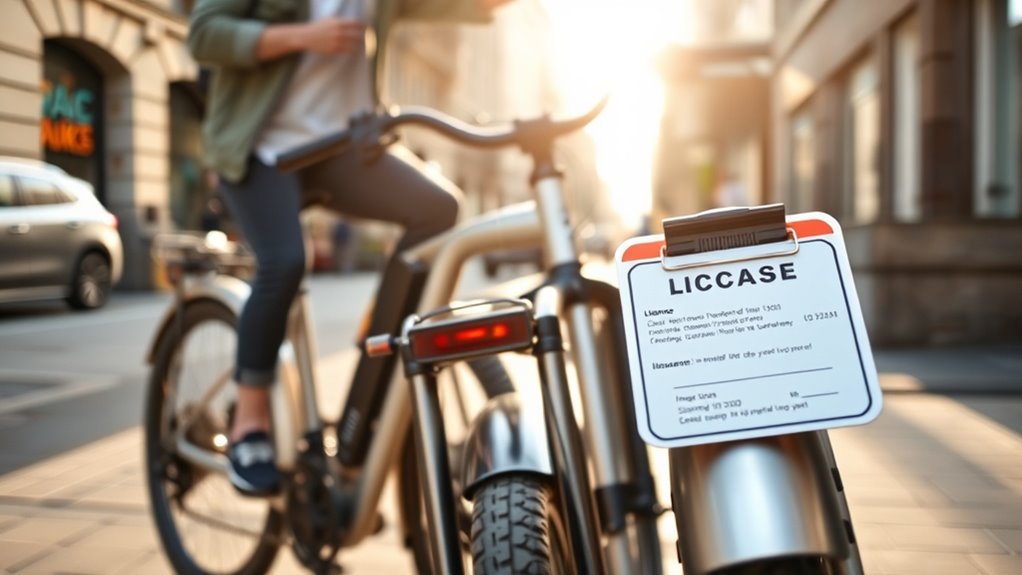 e bike licensing and registration