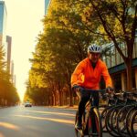 eco friendly urban commuting