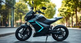 electric motorbikes promote sustainability
