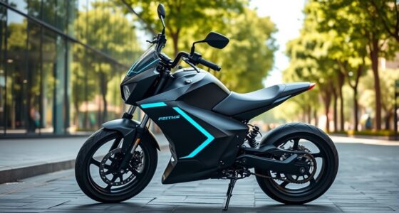 electric motorbikes promote sustainability