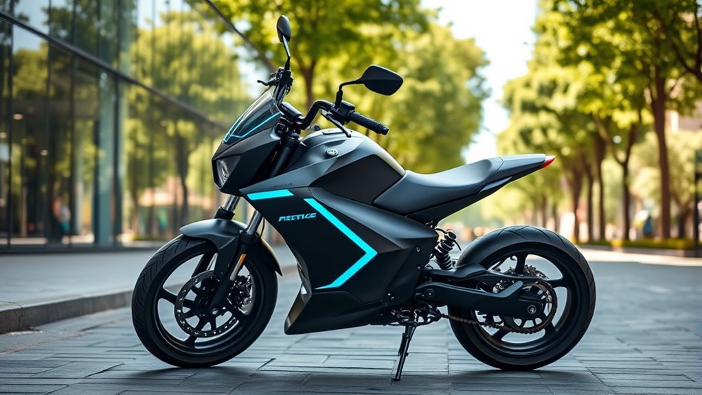 electric motorbikes promote sustainability