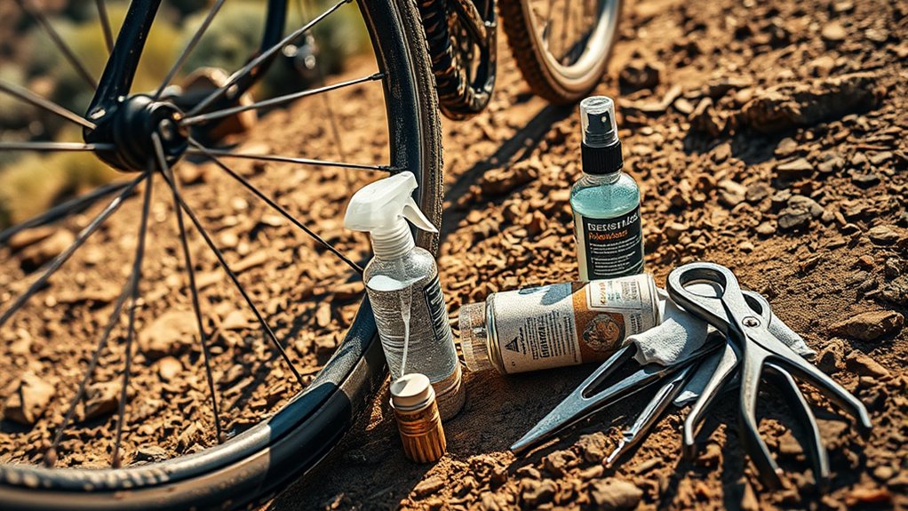 essential bike cleaning supplies