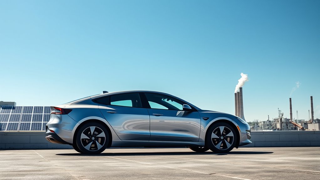 ev manufacturing emissions offset