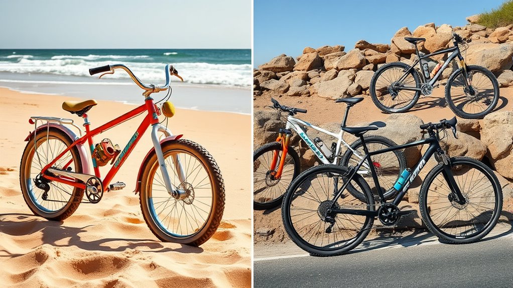 flat terrain casual riding