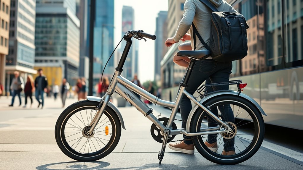 foldable bikes enhance urban mobility