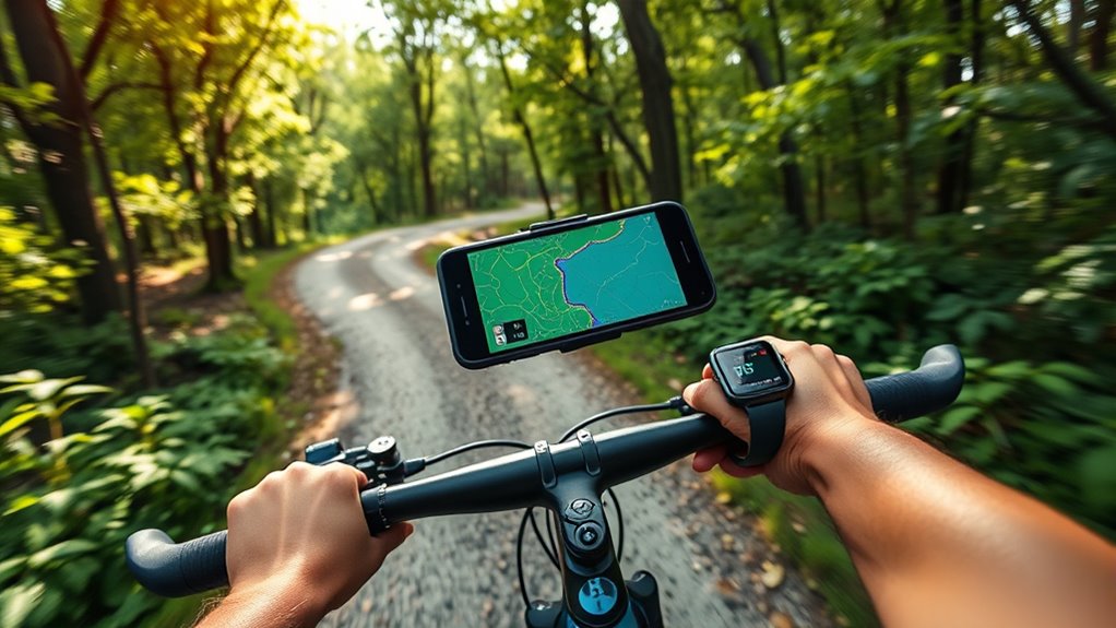 gps tracking enhances cycling safety