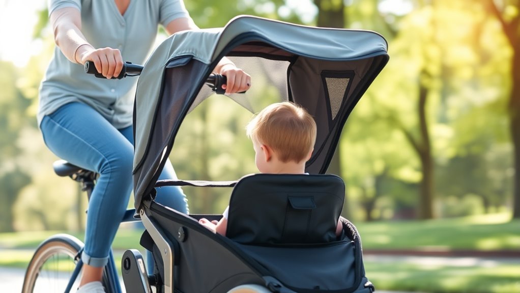 keep cover closed during rides