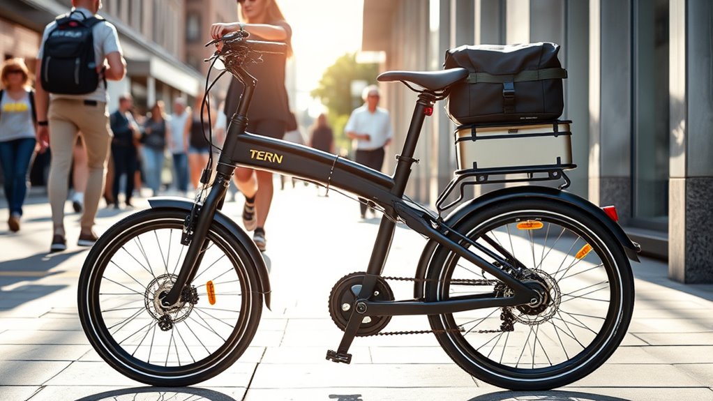 long range cargo folding bike