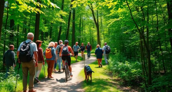 respect others on trails