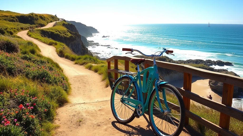 scenic coastal bike trails