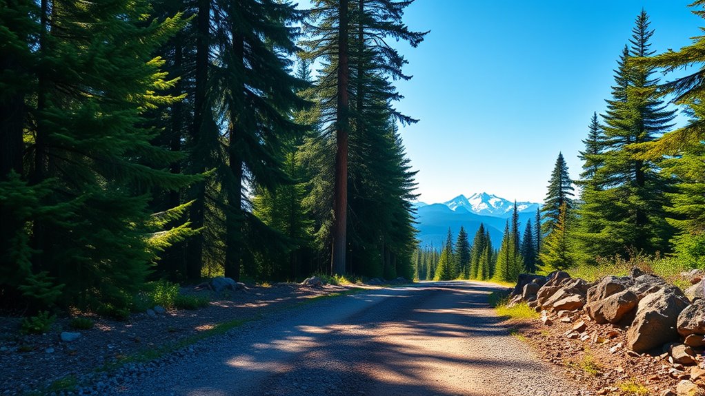 scenic pacific northwest gravel