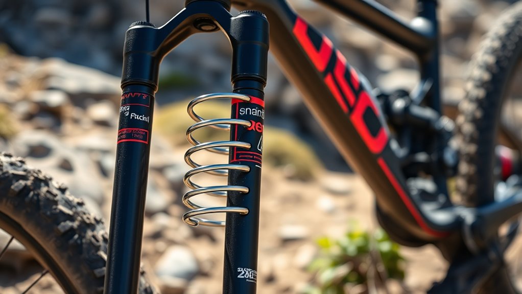 selecting suitable mountain bike suspension