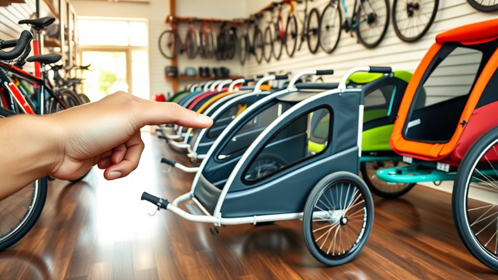 selecting the perfect bike trailer