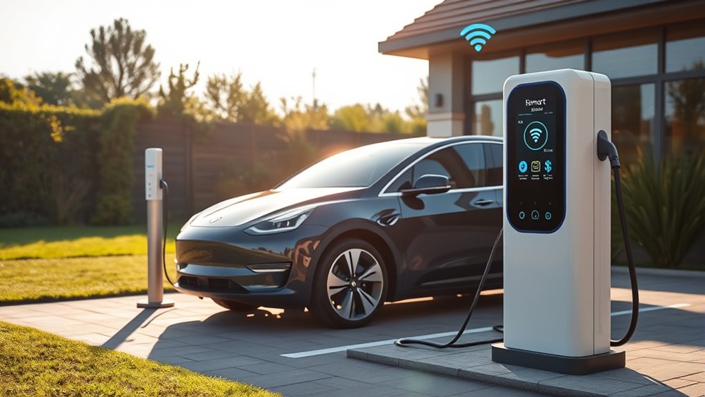 smart connected charging features