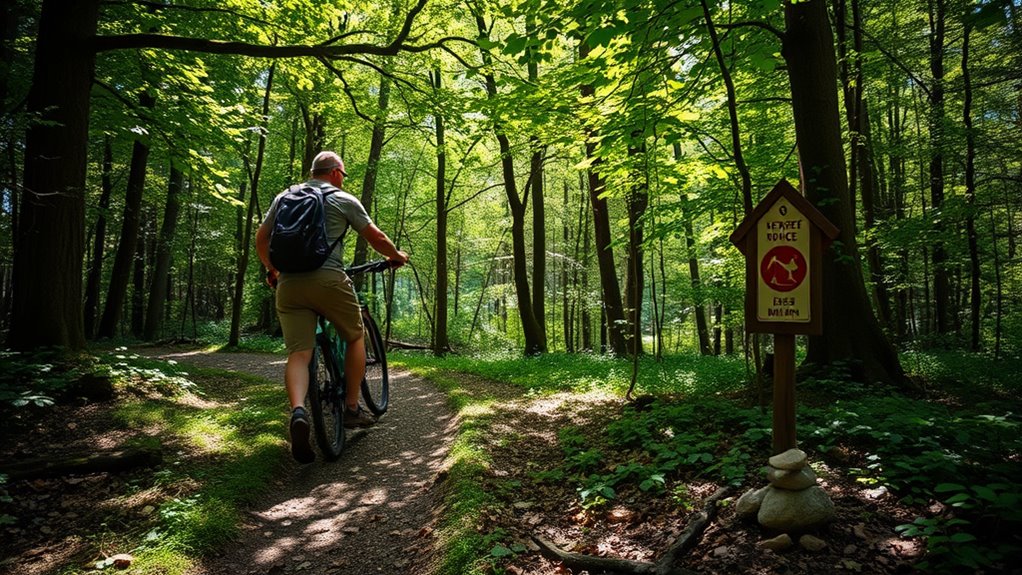 stay on trail pack out