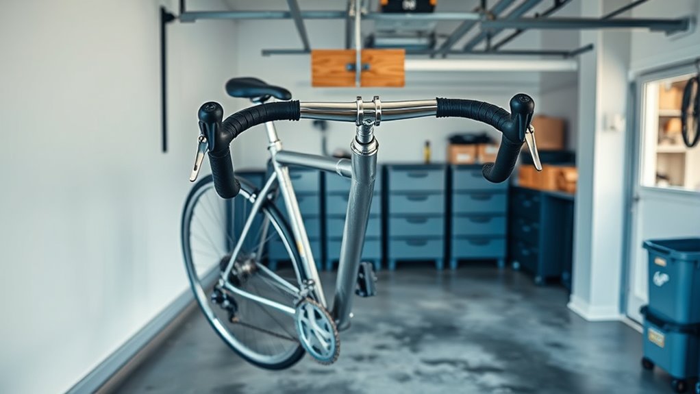 store bike properly indoors
