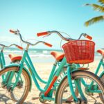 stylish comfortable beach bikes