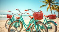 stylish comfortable beach bikes