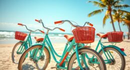 stylish comfortable beach bikes