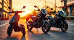 types of electric motorcycles