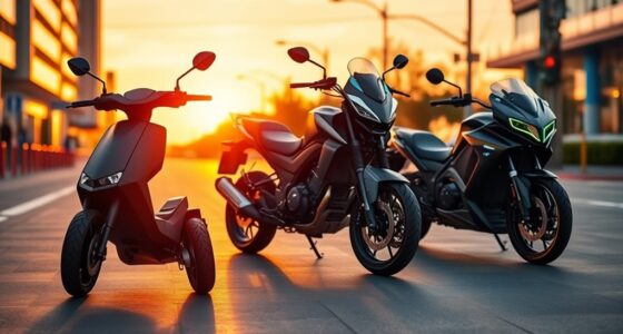 types of electric motorcycles