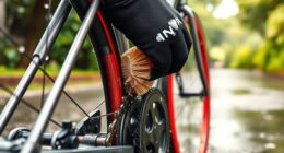 wash bike after rain