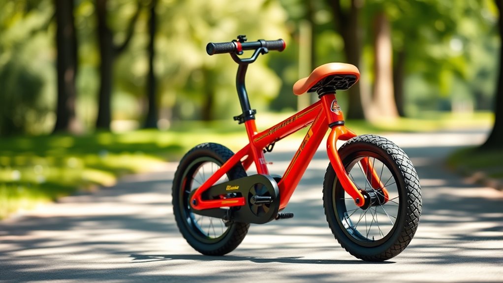 balance bike safety features