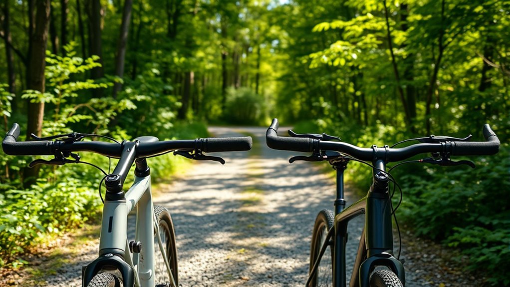 bike handlebar comfort choices