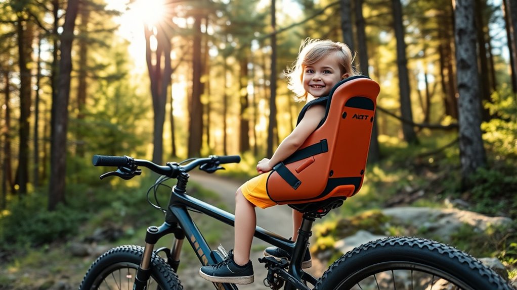 bike seat safety features