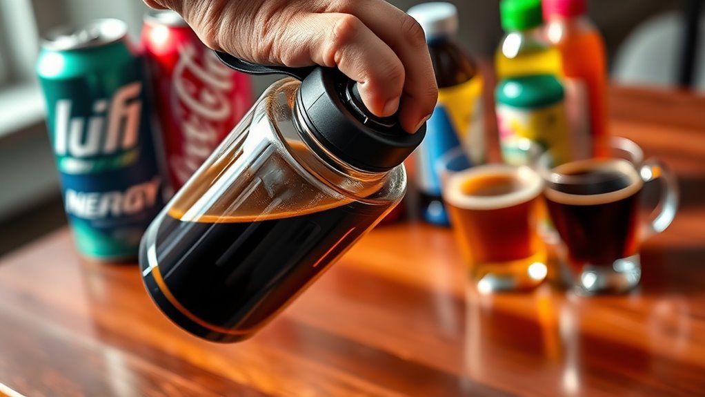 choose plain black coffee