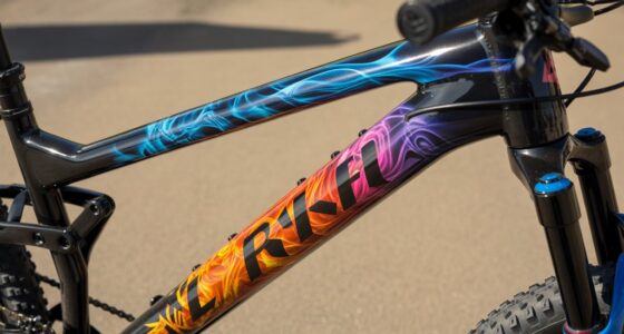 custom bike frame decal designs