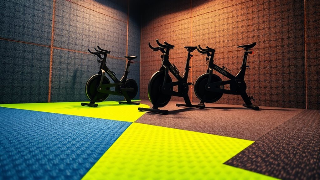 cycling cave foam tiles