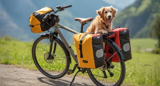 dog bike pannier options