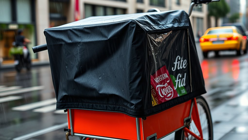 essential cargo bike rain covers