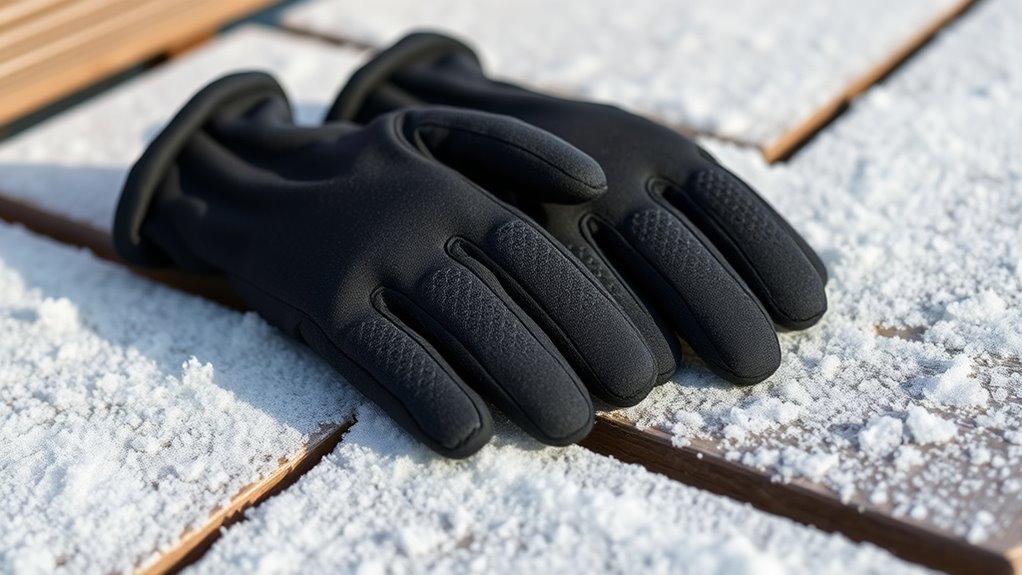 glove features for warmth