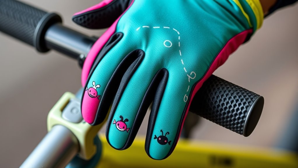 key child cycling glove factors