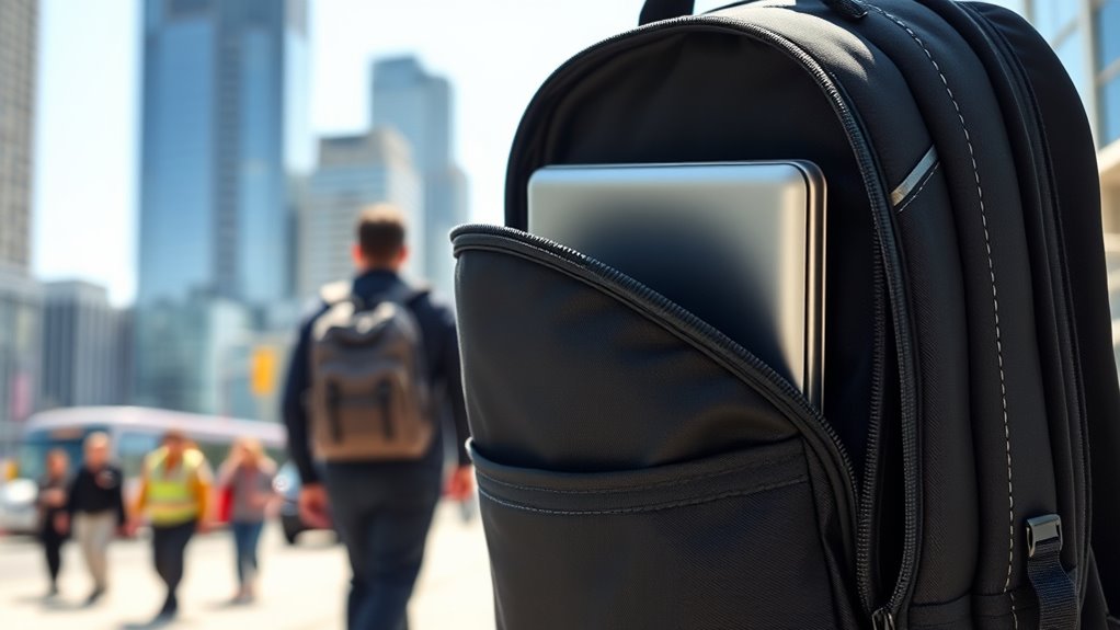 laptop secure organized durable