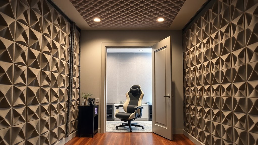 layered soundproofing and sealing