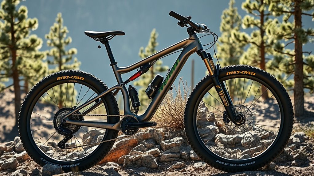 luxury mountain bike selection
