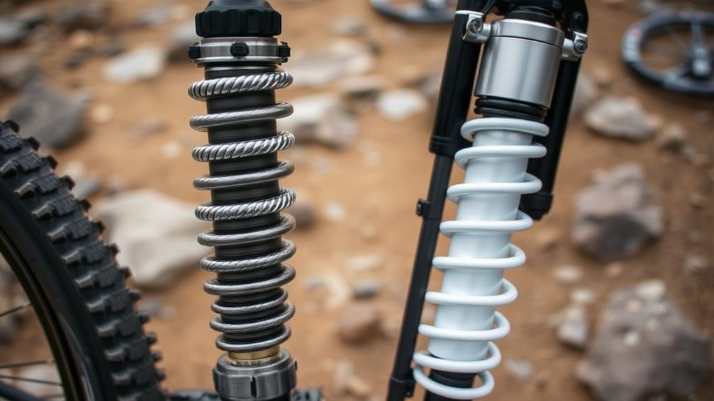 match shocks to terrain