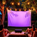 outdoor backyard movie projectors