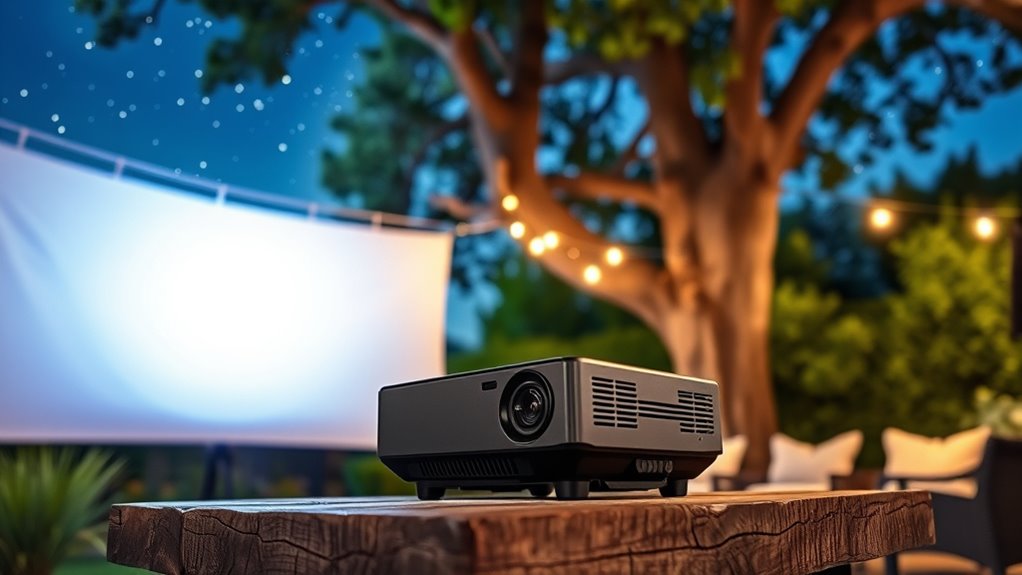 outdoor projector selection criteria